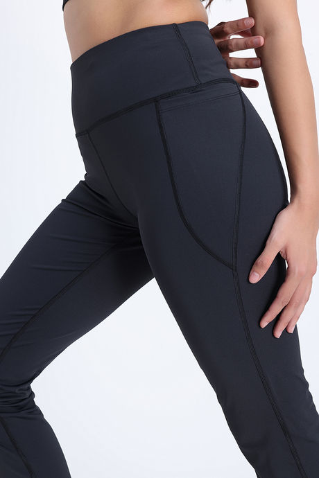 Zelocity High Stretch Quality Track Pant - Black Beauty — image 6